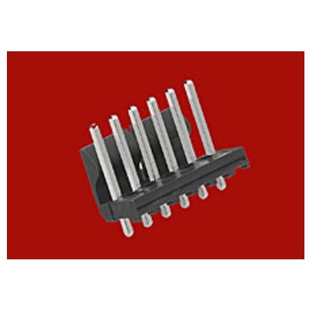 Molex Board Connector, 8 Contact(S), 1 Row(S), Male, Straight, 0.156 Inch Pitch, Solder Terminal, Black 1718131008